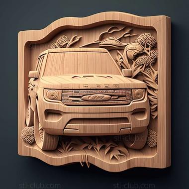 3D model Ford Explorer (STL)